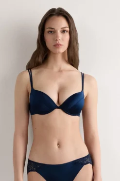 Biustonosz Push-Up z Jedwabiu Bellissima