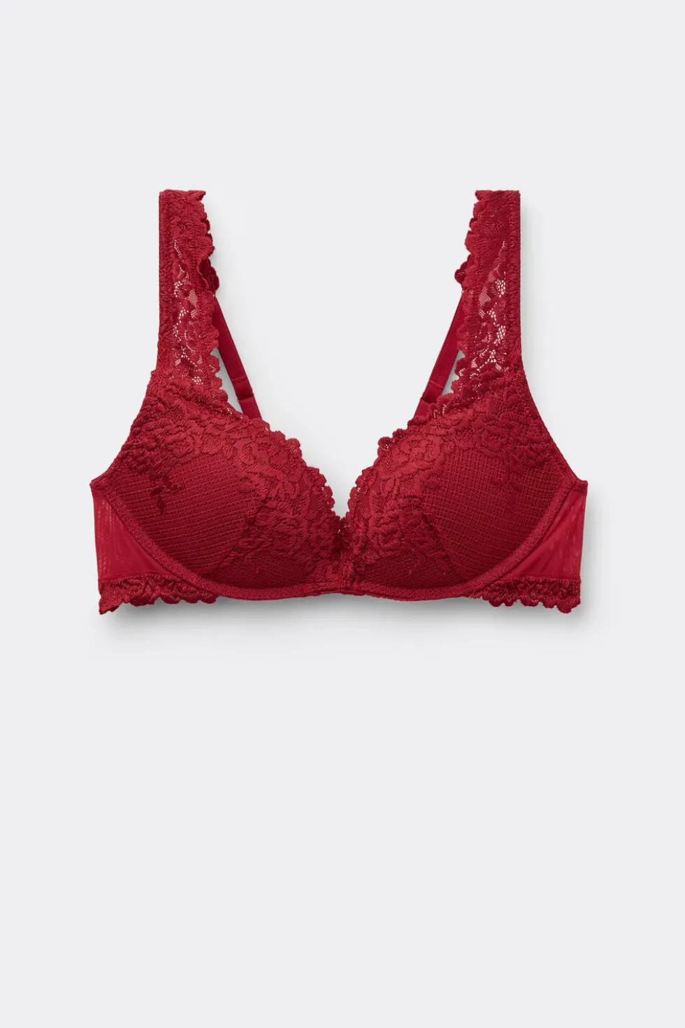 Biustonosz Super Push-Up Gioia Pretty Flowers