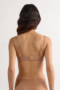 Biustonosz trójkątny z mikrofibry Ultralight Adele