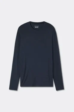 Bluzka z Długim Rękawem z Tkaniny Soft Silk