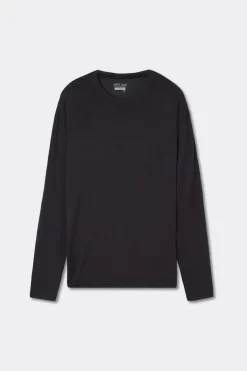 Bluzka z Długim Rękawem z Tkaniny Soft Silk