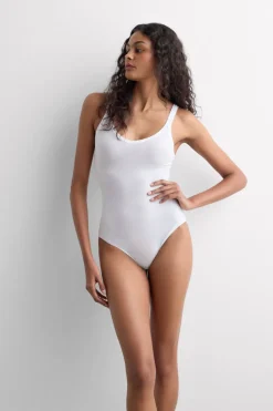 Body bez Rękawów z Bawełny Ultralight Cotton