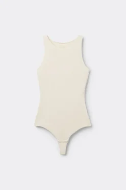 Body na Szerokich Ramiączkach z Tkaniny Fresh Bamboo