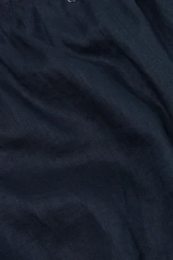 Bokserki Kąpielowe 100% Len w Jednolitym Kolorze