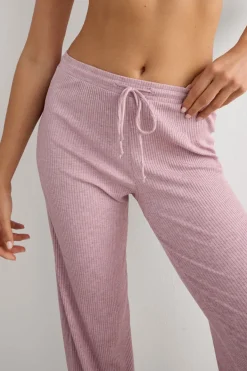 Długie Spodnie Typu Palazzo z Modalu Chic Comfort