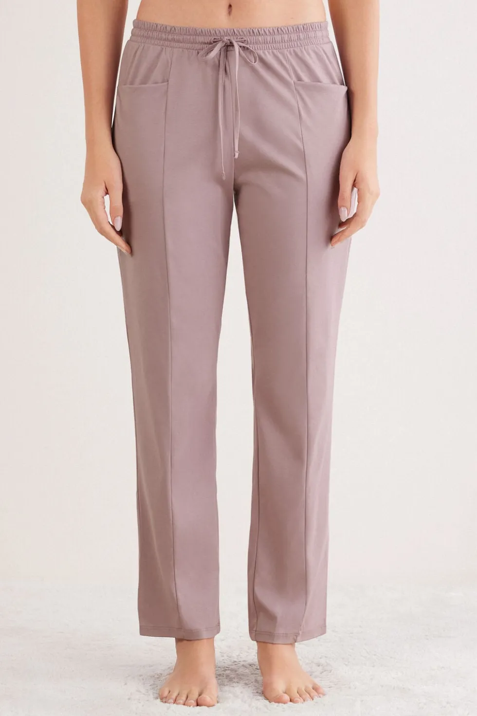 Długie Spodnie z Bawełny Elevated Cotton