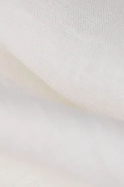 Długie spodnie z Troczkiem z Płótna Lnianego The Pure Linen