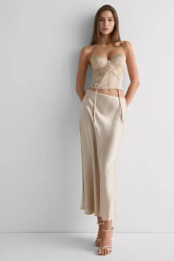 Gorset z Biustonoszem Anna Silky Flowers