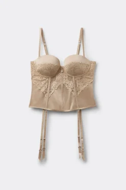 Gorset z Biustonoszem Anna Silky Flowers