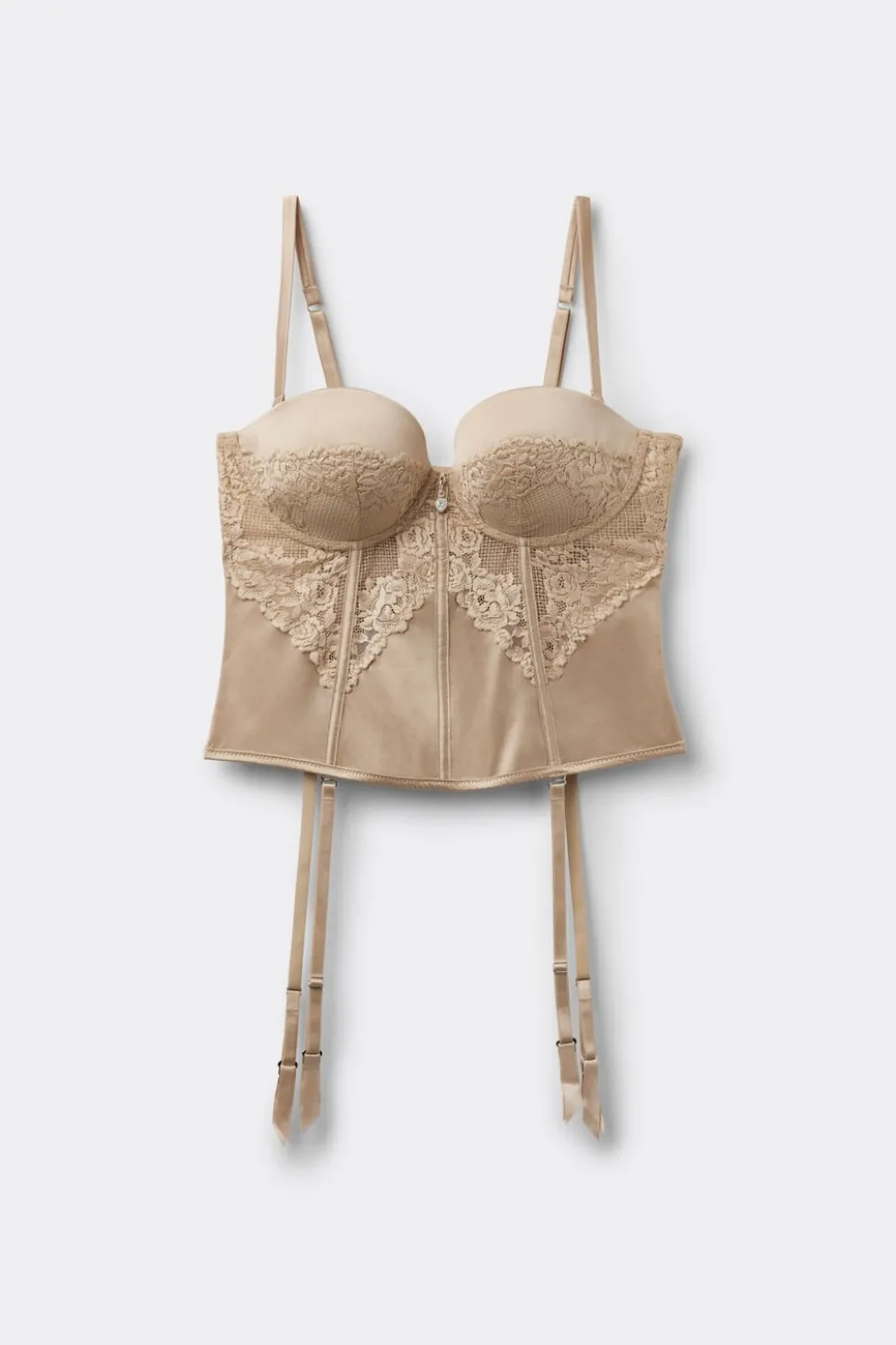 Gorset z Biustonoszem Anna Silky Flowers