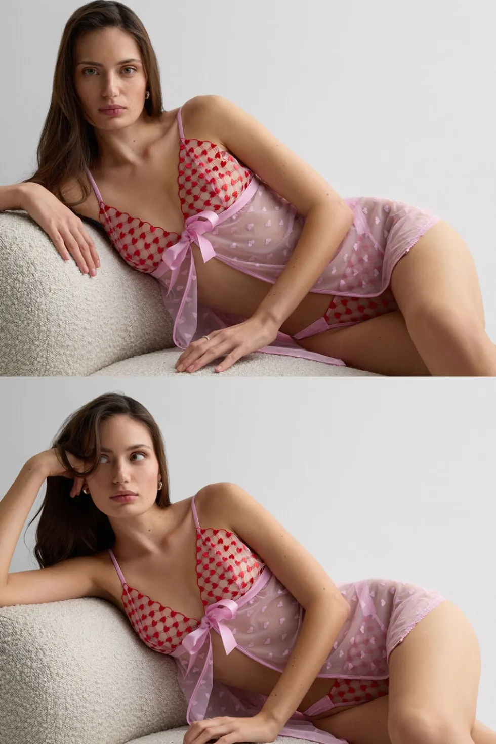 Koronkowa Halka Babydoll The Love Club