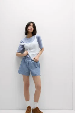 Koszulka z Krótkim rękawem z Elevated Cotton