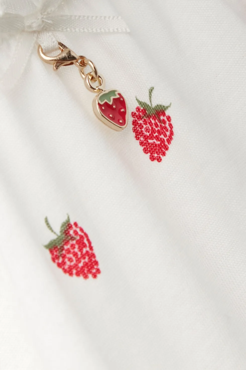 Krótka Piżama z Koszulką na Ramiączkach z Bawełny Ultrafresh Sweet as a Berry