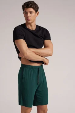 Krótkie spodenki męskie z jedwabiu