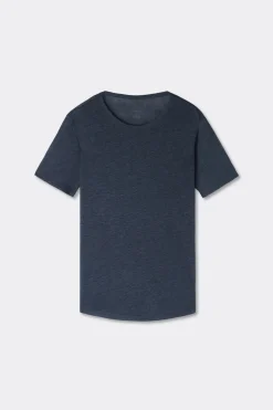 Lniana Bluzka z Krótkim Rękawem The Pure Linen