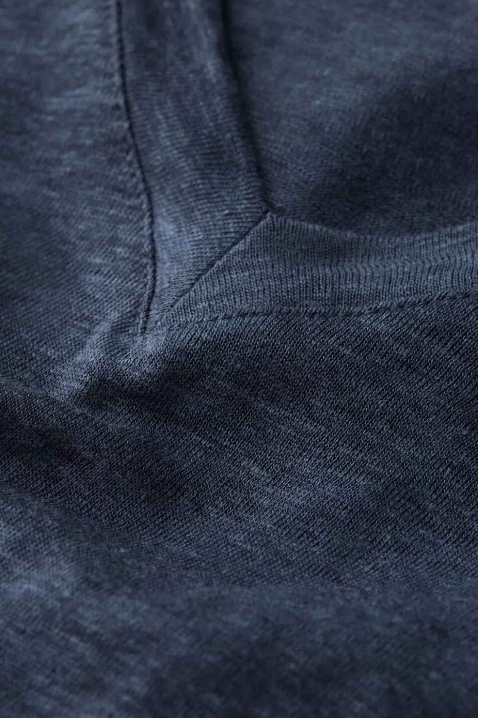 Lniana Bluzka zKrótkim Rękawem iDekoltem wSerek The Pure Linen