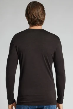 Longsleeve męski z wełny merino