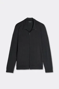 Rozpinana Bluza z Jedwabiu i Modalu
