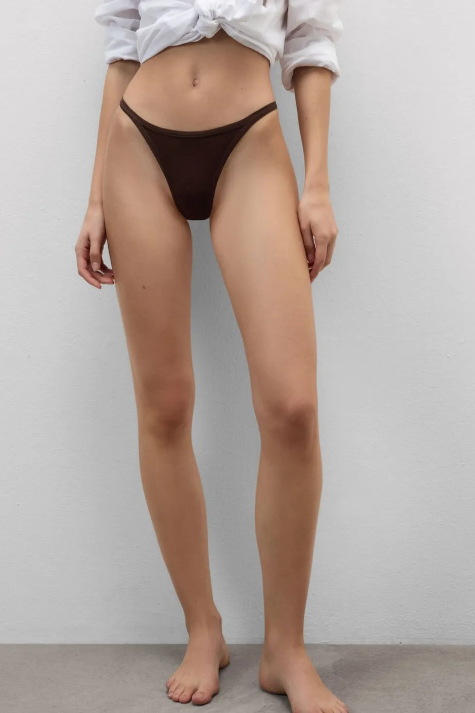Stringi z Paseczkami z Bawełny Ultralight Cotton