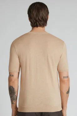 T-shirt z Bawełnianej Dzianiny Slub