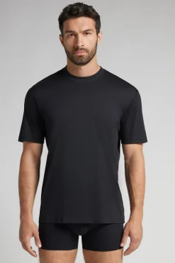 T-shirt z Merceryzowanej Bawełny Superlight filo Premium