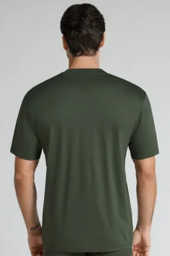 T-shirt z Merceryzowanej Bawełny Superlight filo Premium