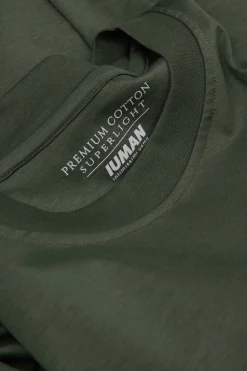 T-shirt z Merceryzowanej Bawełny Superlight filo Premium