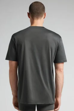 T-shirt z Merceryzowanej Bawełny filo Premium