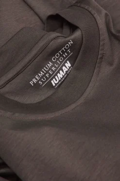 T-shirt z Merceryzowanej Bawełny Superlight filo Premium