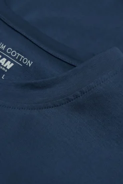 T-shirt z Merceryzowanej Bawełny filo Premium