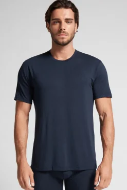 T-shirt z Tkaniny Soft Silk