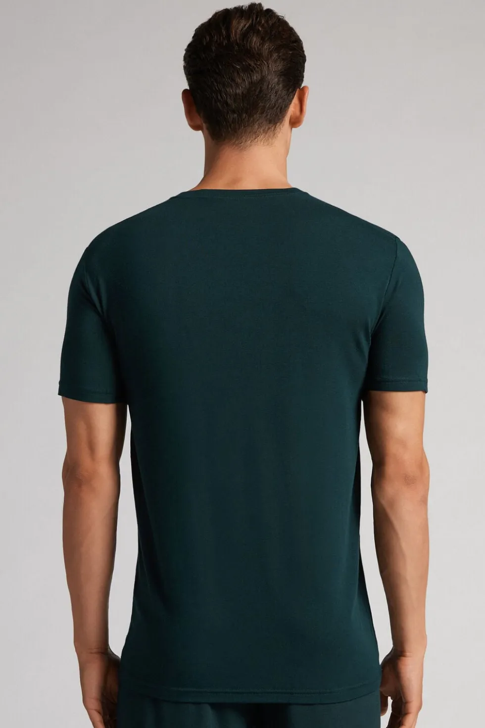 T-shirt z Tkaniny Soft Silk