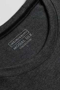 T-shirt z Tkaniny Soft Silk