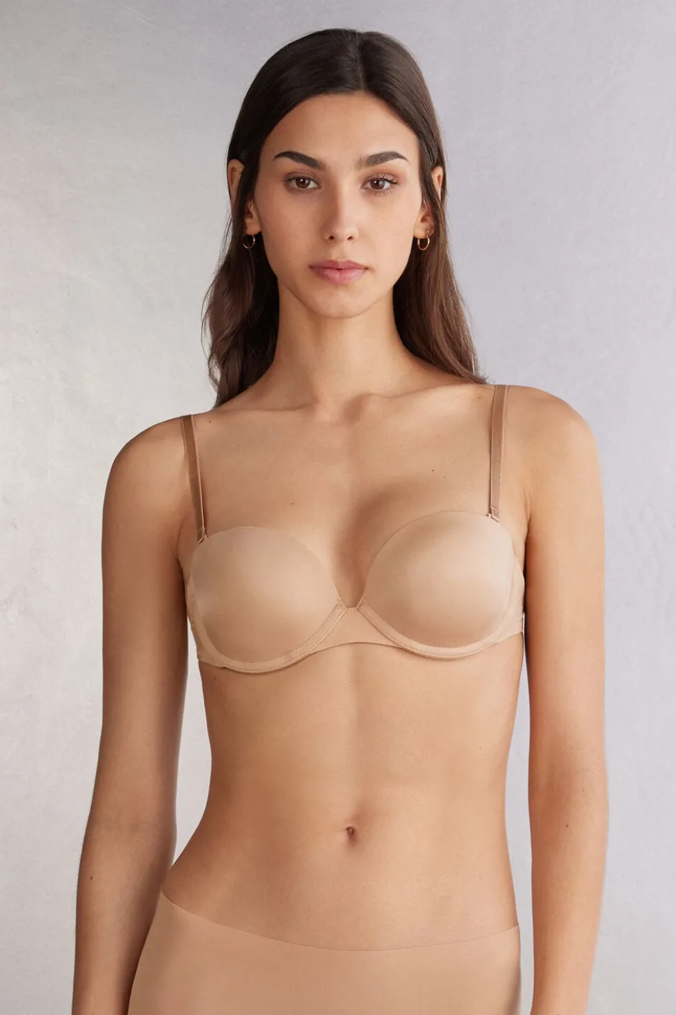 Wielofunkcyjny Biustonosz Balkonetka Anna z Mikrofibry Ultralight
